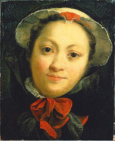 Carl Gustaf Pilo Portrait of Mrs Charlotta Pilo France oil painting art